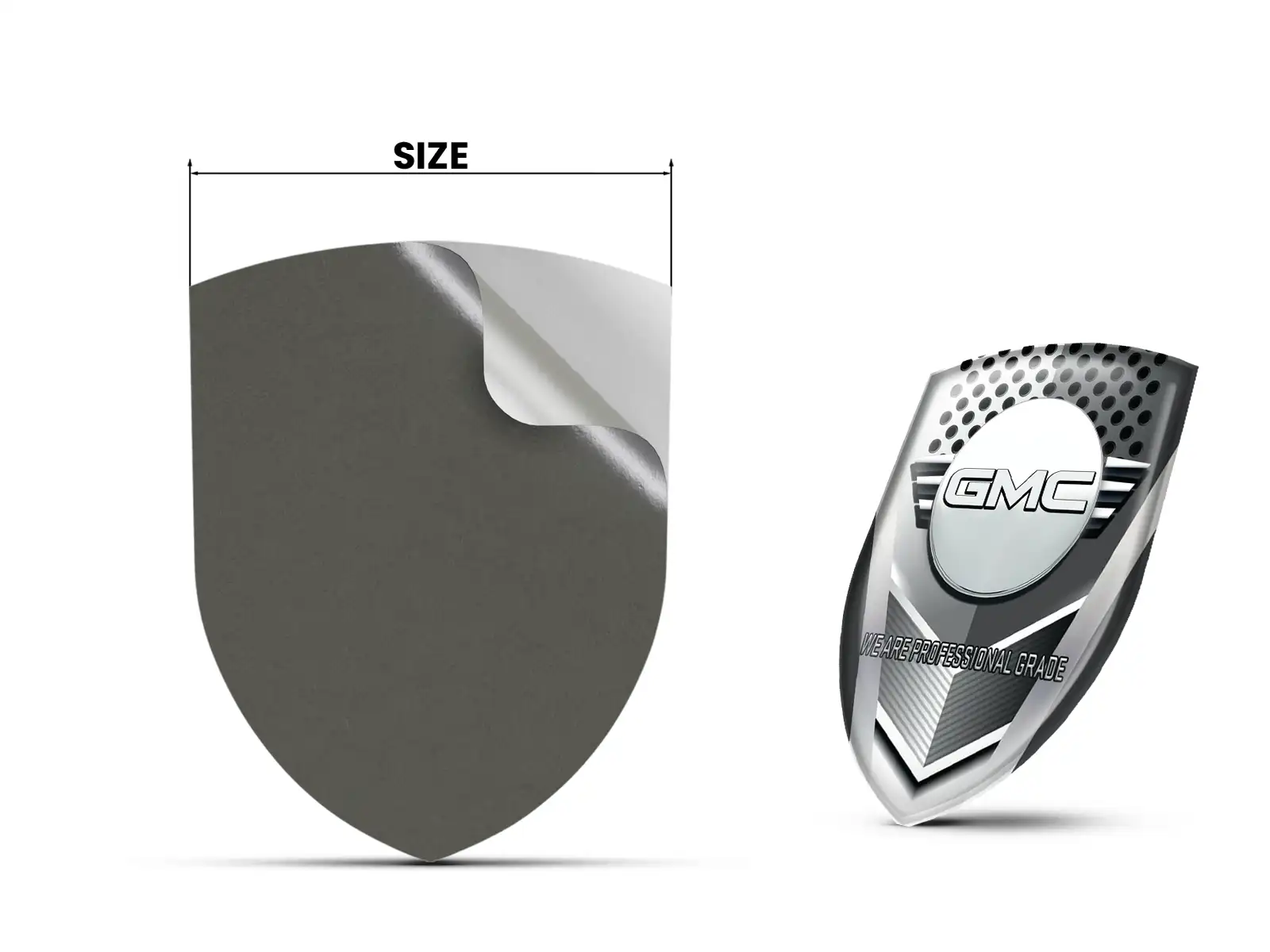GMC Logo Adhésif Sticker Pro Max Résistants Stylé Design